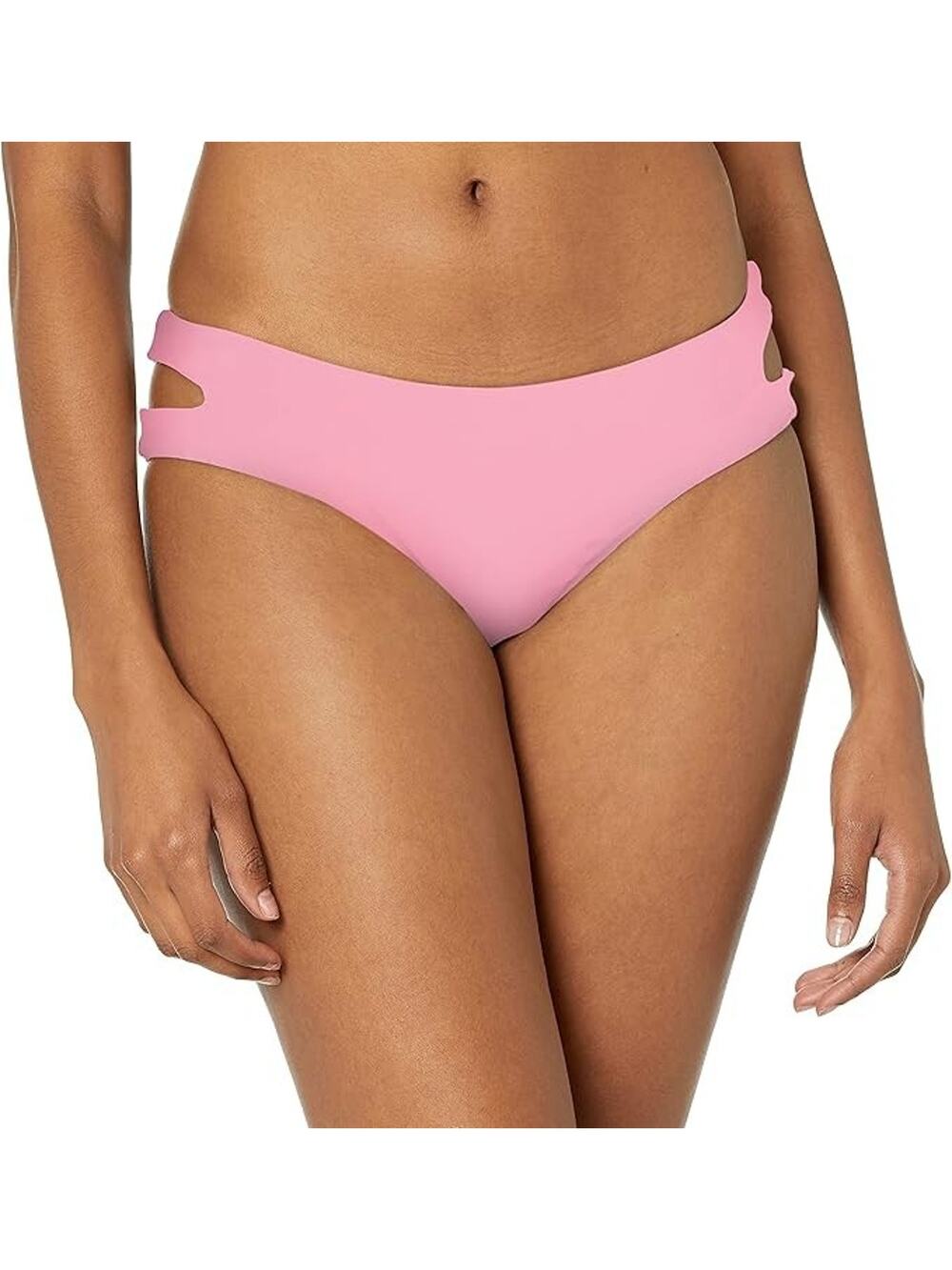 Hobie Women's Standard Hipster Bikini Swimsuit Bottom, Pink//high Tie Dye, S